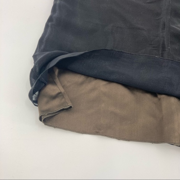 NEW! Brioni Women’s Sleeveless Silk Blen Blouse with Side Button Detail - Size 8 - Picture 5 of 12